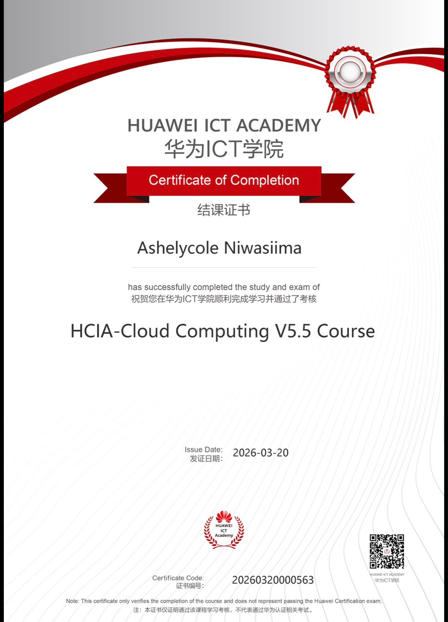 HCIA-Cloud Computing V5.5